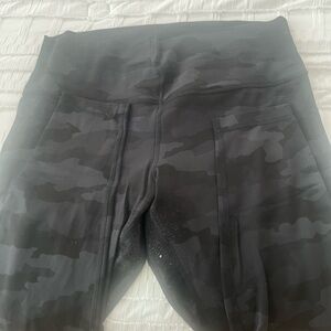 Black Camouflage Leggings